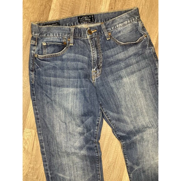 Lucky Brand Jeans Mens 31x29.5 (Actual) Blue Denim 221 Original Straight - Picture 1 of 10